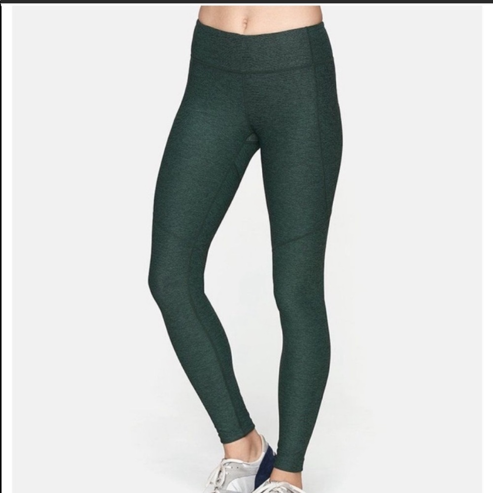 [OUTDOOR VOICES] 7/8 WARMUP LEGGINGS IN HUNTER GREEN